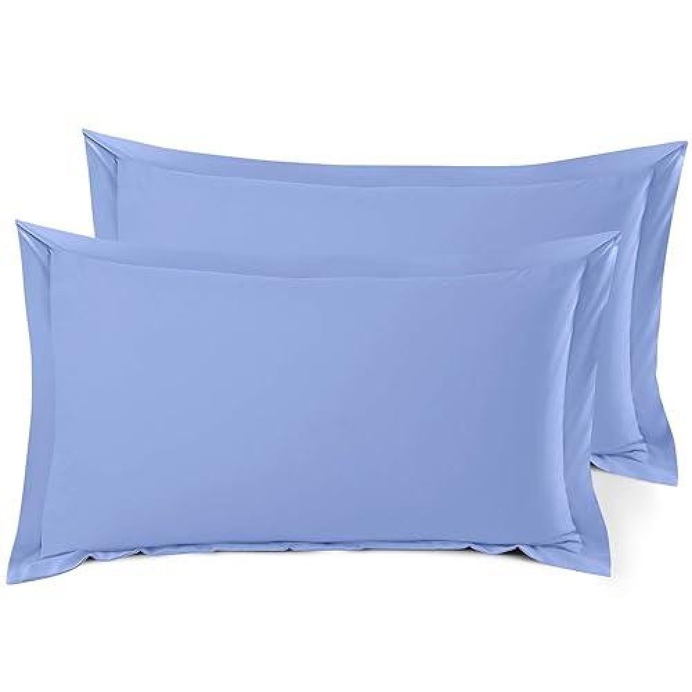 Nestl Soft Pillow Shams Set Of 2 Double Brushed Microfiber Pillow Covers Hotel Style Premium Bed Pillow Cases With 15 D