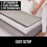 Gorilla Grip Original Mattress Slide Stopper And Gripper Couch Keep Bed And Topper Pad From Sliding For Sofa Beds Chair Cush