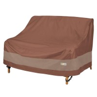Duck Covers Classic Accessories Ultimate Waterproof Patio Loveseat Cover, 58 Inch