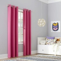 Sun Zero Riley Kids Bedroom Blackout Grommet Curtain Panel  40