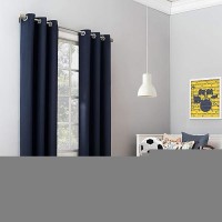 Sun Zero Riley Kids Bedroom Blackout Grommet Curtain Panel  40