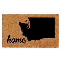 Calloway Mills 105451830 Washington Doormat 18 X 30 Naturalblack