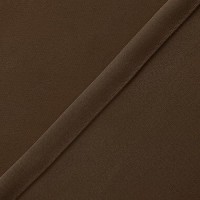 Hiasan Valance Curtains Blackout Solid Rod Pocket Valances For Living Room And Bedroom 52 X 18 Inches Length Brown 1 Panel