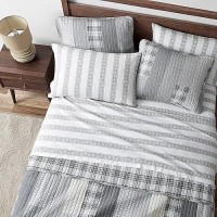 Eddie Bauer - Full Sheet Set  Warm Breathable Cotton Flannel Bedding With Deep Pockets  Brushed For Extra Softness  Cozy Home Decor  Oeko-Tex Certified (Snowflake Fair Isle  Full)