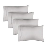 King Size Pillow Cases Set Of 4 Extra Soft Pack Of 4 Pillowcase Covers Hotel Luxury Pillowcases Machine Washable Pillow Pr