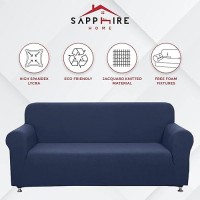 Sapphire Home 2Piece Sofa And Loveseat Slipcovers Couch And Loveseat Covers Set Form Fit Stretch Wrinkle Free Furniture Pro