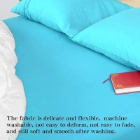 Ntbay King Fitted Sheet Only Brushed Microfiber Deep Pocket Fitted Sheet Soft Wrinklefree Faderesistant Stainresistant