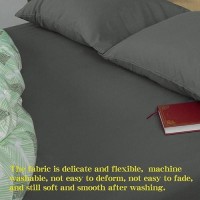 Ntbay King Fitted Sheet Only Brushed Microfiber Deep Pocket Fitted Sheet Soft Wrinklefree Faderesistant Stainresistant