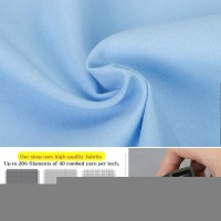 Ntbay Twin Fitted Sheet Only Brushed Microfiber Deep Pocket Fitted Sheet Soft Wrinklefree Faderesistant Stainresistant