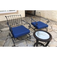 Qqbed 4 Pack Outdoor Patio Chair Pillow Seat Washable Cushion Covers 24