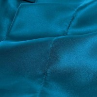 Exq Home Body Pillow Cover Teal Soft Satin Body Pillow Pillowcase With Envelope Closure Silky Long Pillow Case