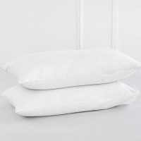 Moomee Bedding Pillowcases Pack Of 2 100 Washed Cotton Linen Like Textured Breathable Durable Soft Comfy Off White King