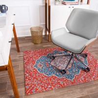 Anji Mountain Rug'D Collection Chair Mat For All Surfaces Including Plush Carpets, 36 X 48-Inch, Meknes