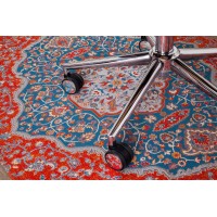 Anji Mountain Rug'D Collection Chair Mat For All Surfaces Including Plush Carpets, 36 X 48-Inch, Meknes