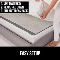 Gorilla Grip Original Mattress Slide Stopper And Gripper Full Keep Bed And Topper Pad From Sliding For Sofa Couch Chair Cushio