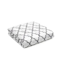 Ynm Weighted Blanket Heavy 100 Percent Oeko-Tex Certified Cotton Material  Bed Blanket For One Person Of 190Lbs  Ideal For Queen/King Bed (60X80 Inches  20 Pounds  Lattice Scroll)