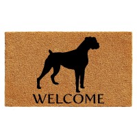 Calloway Mills Az105581729 Boxer Doormat 17 X 29 Naturalblack