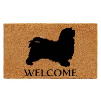 Calloway Mills Az105682436 Havanese Doormat 24 X 36 Naturalblack