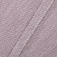 Ntbay Washed Cotton Body Pillow Cover  Breathable Yarn Dyed Solid Envelope Closure For Adults Pregnant Body Pillowcase  20X54 Inches  Light Purple