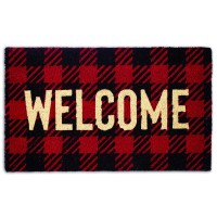 Dii Buffalo Check Welcome Doormat