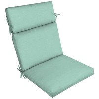 Arden Selections Outdoor Chair Cushion 20 X 21, Aqua Leala