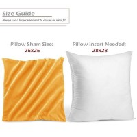 Nestl Throw Pillow Covers Cozy Velvet Decorative Outdoor Pillow Covers 16 X 16 Inches Soft Solid Cushion Covers For Sofa Bed