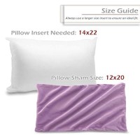 Nestl Throw Pillow Covers Cozy Velvet Decorative Pillow Covers 12 X 20 Inches Soft Solid Couch Pillow Covers For Sofa Bed And