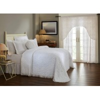 Better Trends Wedding Ring comforter collection 100 cotton Tufted Unique Luxurious Soft Plush chenille Machine Washable Tumble