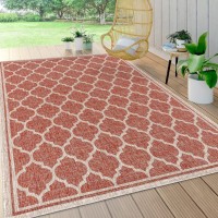 Jonathan Y Smb109C8 Trebol Moroccan Trellis Textured Weave Indoor Outdoorrug Modern Bohemian Livingroom Backyard 8 X 10 Redbe