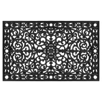 Calloway Mills Az900222436 Gatsby Rubber Doormat 24 X 36 Black