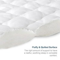 Twin Xl Mattress Pad Protector Waterproof Quilted For College Dorm Room Essentials  Soft & Cooling Twin Extra Long Mattress Topper Cover Fitted With Deep Pocket To 14