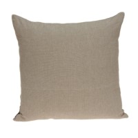 Homeroots 100 Cotton Parkland Collection Amila Transitional Tan Pillow Cover With Poly Insert