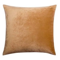 Ntbay Velvet Square Zippered Throw Pillow Cover Super Soft And Luxury Decorative Euro Cushion Cover For Sofa Couch 26X26 Inch