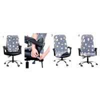 Xnn Computer Office Chair Cover - Protective Stretchable Chair Covers Stretch Chair Slipcover(B)