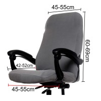 Xnn Computer Office Chair Cover - Protective Stretchable Chair Covers Stretch Chair Slipcover(B)