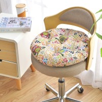 Vctops Bohemian Soft Round Chair Pad Garden Patio Home Kitchen Office Seat Cushion Owl Diameter 20