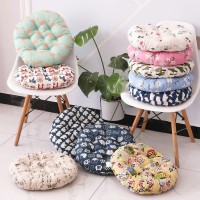 Vctops Bohemian Soft Round Chair Pad Garden Patio Home Kitchen Office Seat Cushion Owl Diameter 20