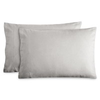 Bare Home Flannel King Pillowcases Set Of 2100 Cotton Velvety Soft Cozy Double Brushed Heavyweight Flannel Pillowcases