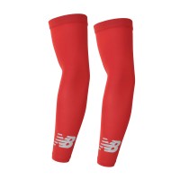 New Balance Unisex Outdoor Sports Compression Arm Sleeves, Arm Warmer, Team Red, Largex-Large (1 Pair)