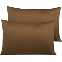 Ntbay Egyptian Cotton Queen Pillowcases Set Of 2 500 Thread Count Cotton Pillowcases Soft And Breathable Envelope Closure P