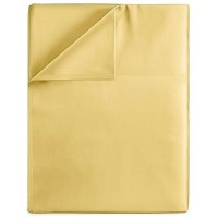 Cgk Unlimited Twin Xl Size Flat Bed Sheet Hotel Luxury Wrinkle Free Fade Resistant Extra Soft Comfy Breathable Yell