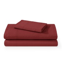 Bare Home Ultra Soft Washed Microfiber 3 Piece Sheet Set Linenlike Look Easy Care Hypoallergenic Deep Pocket Up To 15 1