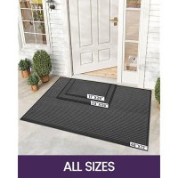 Dexi Door Mat Heavy Duty Outdoor Indoor Doormat Stain And Fade Resistant Non Slip Front Door Mats Patio Entryway Floor Mat 3