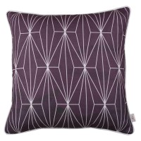 Homeroots Multi Polyester 18X 18 Flower Square Shadows Decorative Throw Pillow Cover