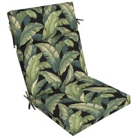 Arden Selections Outdoor Chair Cushion 20 X 21, Onyx Cebu