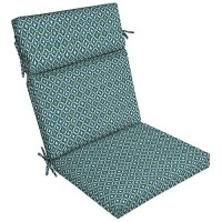 Arden Selections Outdoor Chair Cushion  21 X 20  Rain-Proof  Fade Resistant 21 X 20  Alana Tile