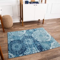 Anji Mountain Rug'D Collection Chair Mat For Hard Surfaces And Commercial Carpets, 40 X 54-Inch, Maldives