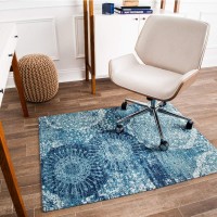 Anji Mountain Rug'D Collection Chair Mat For Hard Surfaces And Commercial Carpets, 40 X 54-Inch, Maldives