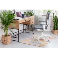 Anji Mountain Rug'D Collection Chair Mat For Hard Surfaces And Commercial Carpets, 36 X 48-Inch, Keukenhof