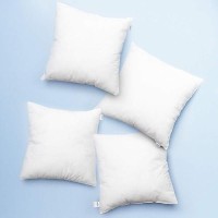 Nestl 18X18 Pillow Inserts Throw Pillow Insert 18X18 4 Pack Square Pillows Decorative 18X18 Pillows Throw White 18 X 18 Pil